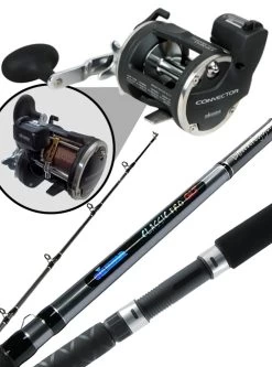 Okuma Light Copper Wire 30# Pre-Rigged Trolling Combo