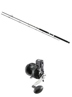 Daiwa/OKUMA Combo – 8’6″ M Wilderness Rod & Magda 30DXT Line Counter Reel