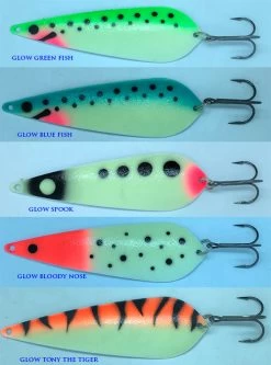 Creative Touch Glow Needle Nose Trolling Spoons