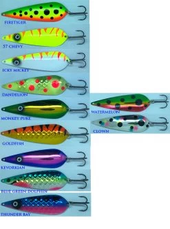 Creative Touch Needle Nose Trolling Spoons